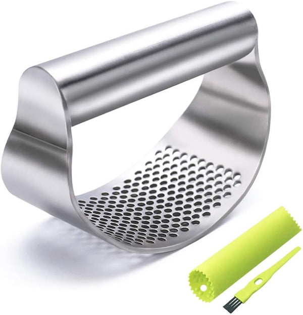 Garlic press set