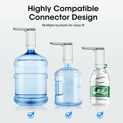 Water Dispensers Foldable Water Bottle Pump Automatic Dispenser Pump Button Control Portable Electric Water Dispenser for Home